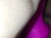 My stepbro ate my pussy dirty talking and orgasm