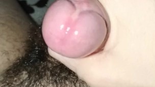 cums on belly