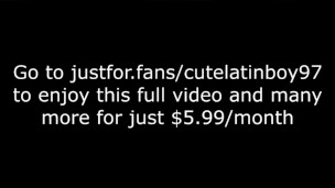 Jerking off outside close up cum Got caught by a taxi - Camilo Brown