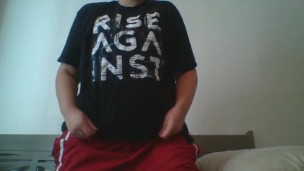 ftm clothed masturbation