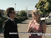 HITZEFREI German blonde Julia Pink fucked in the sauna 2/16