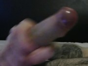 Big dick masturbation