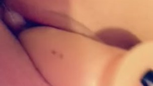 Horny Girl Dripping In Cum