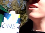 Vlog and Peeing In A PortaPotty 5/16