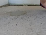 Peeing On The Concrete 8/16