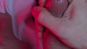 Precum Solo Jerk With Huge Load