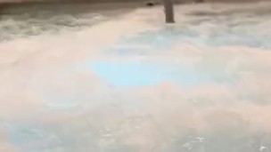 At the Gyms hot tub stroking my big cock With people walking in and out