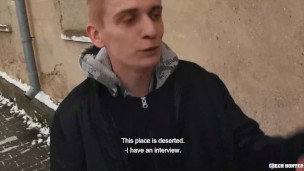  CZECH HUNTER 415 - Redhead Dude Gets A Big Cash Offer To Get Drilled In The Ass