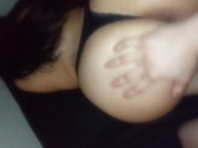 Big Ass Latina Fucked Doggystyle In Black Lace Thong - AdamAndEveXXX 1/16