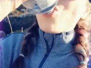 Peeing By The River.. Sorry For The Sideways Cam At The End xx 6/16