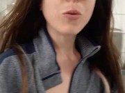 Short Vlog and Pee At The Gym 2/16