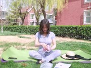 Testing a pelvic floor muscle training equipment 紧致美尻 污老师炎炎 7/16