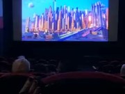 Girlfriend rubs my dick in the movies 8/16