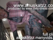 Tattoo dread couple splittet tongue bj ass to mouth anal pussy fuck cumshot 16/16