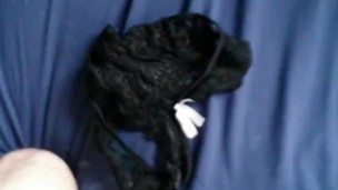 jerkin on her underwear