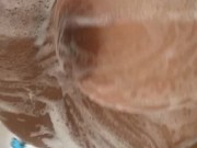 Soapy Shower Tease Before Work - Screenshot 15 of 16 - Big Boobs