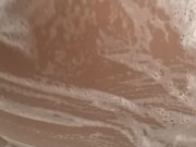 Soapy Shower Tease Before Work - Screenshot 4 of 16 - Black