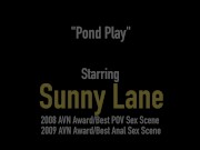 Outdoor Masturbation With Sex Star Sunny Lane Finger Fucking 1/16