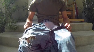 Wetting and rewetting white briefs
