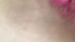 Up close view with dildo