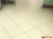 Peeing in Public Toilet Fetish