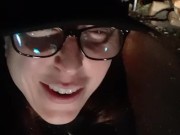 Peeing in front of my car while waiting for a train to pass 1/16