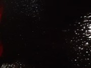 Peeing in front of my car while waiting for a train to pass 14/16