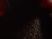 Peeing in front of my car while waiting for a train to pass 7/16