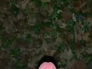 Jerking off outside