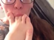 Toe sucking 12/16