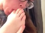 Toe sucking 14/16