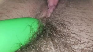 Vibrator too big to fit in my tight pussy