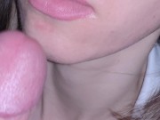 Fabulous blowjob from a green-eyed beauty 5/16