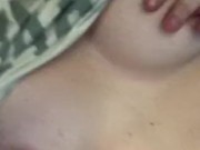 Pinkangelxxx7 Peek at the titties and a nipple tease