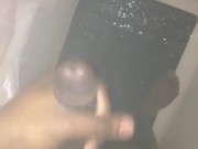 Just a little quick jerk off session in the shower