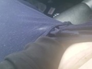 Finger fucked on freeway by tow truck driver 10/16