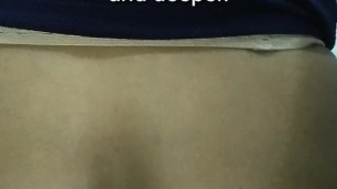 Sissy behavior explained (Big vibrating butt plug in sissy ass)