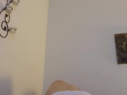 Hot girl using toy