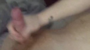 Hairy ginger guy wanks