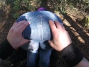 Cute teen leggins walk , piss ,  POV 14/16