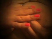 Carlycurvy black glitter on booty and black boots pussy play 9/16