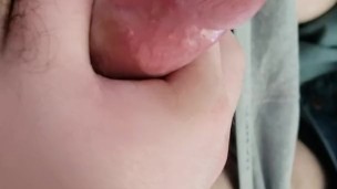 Up close jerk off