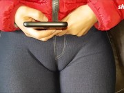 Daddy's sexy girlfriend has a nice swollen pussy, erotic cameltoe!! EPIC PUSSY / Shely81  9/16