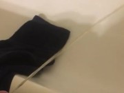 Pissing in ex’s bathtub