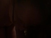 Twerking to awesome cum shot and swallowing 2/16