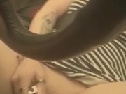 Masturbating on the way to work 12/16