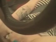 Masturbating on the way to work 16/16