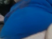 CHUBBY BBW MILF IN GLASSES CREAMS AND CUMS HARD ON A TOY 12/16