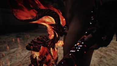 skyrim Female monster Flame Atronach porn