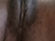 Hairy pussy matters as long as the bitch SUPER WET 